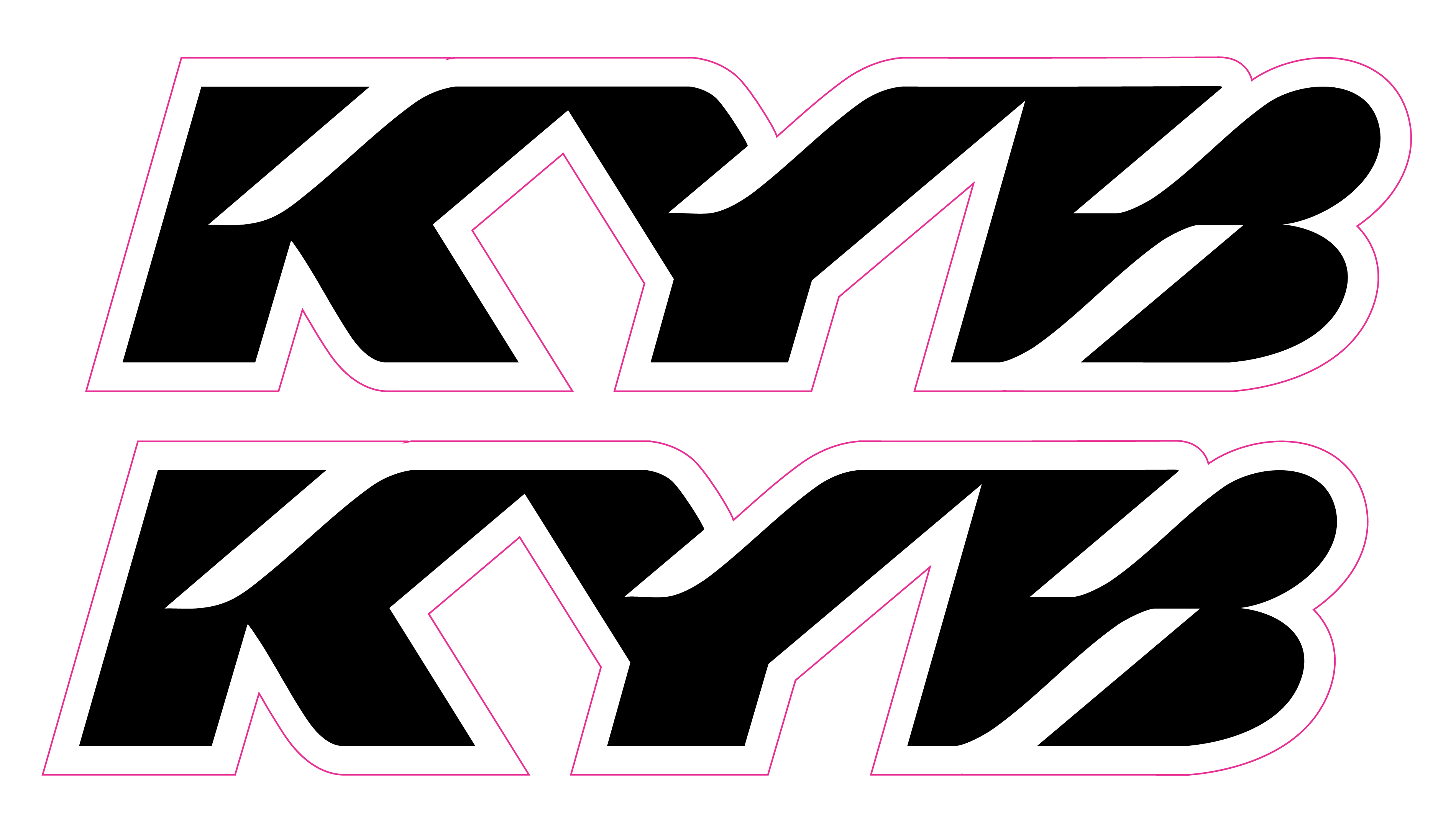 KYB Fork Stickers